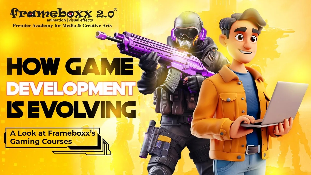 How Game Development is Evolving: A Look at Frameboxx’s Gaming Courses