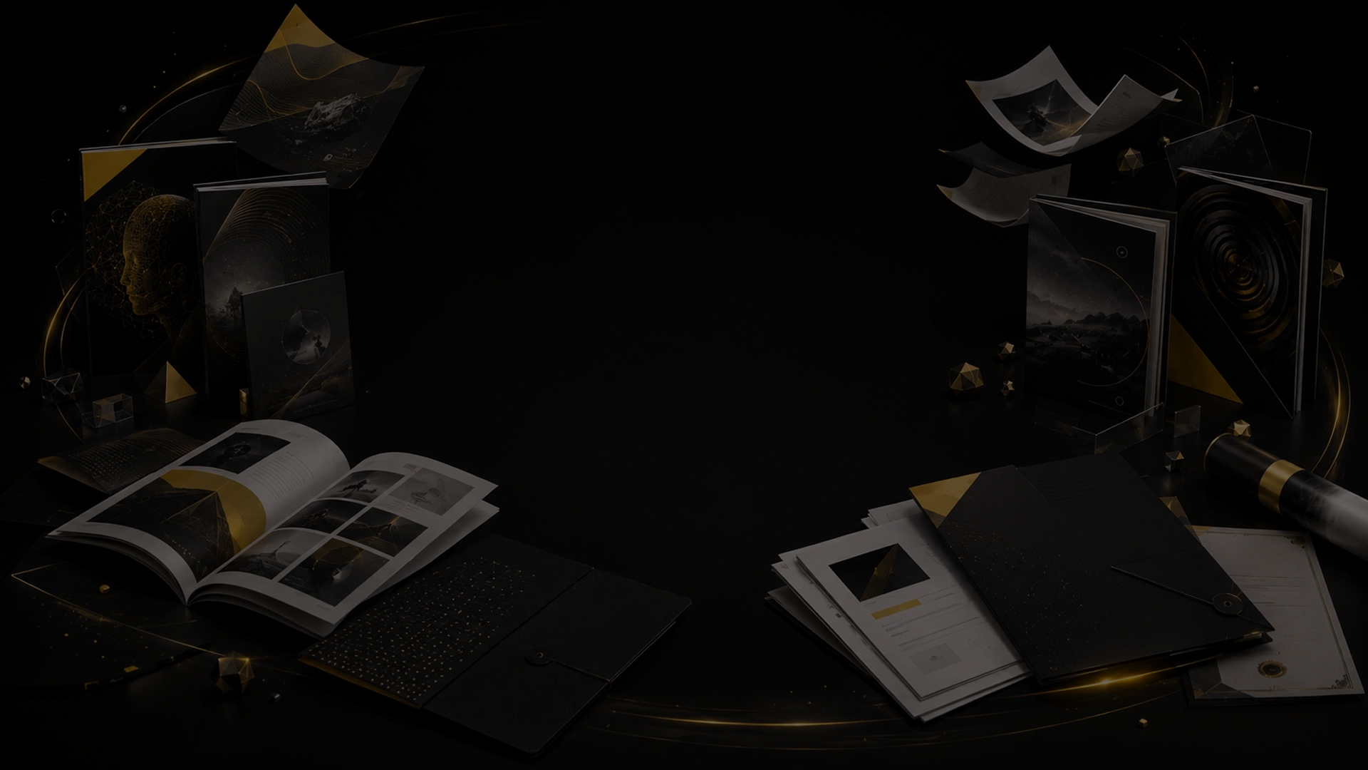 Frameboxx brochures and creative programme materials