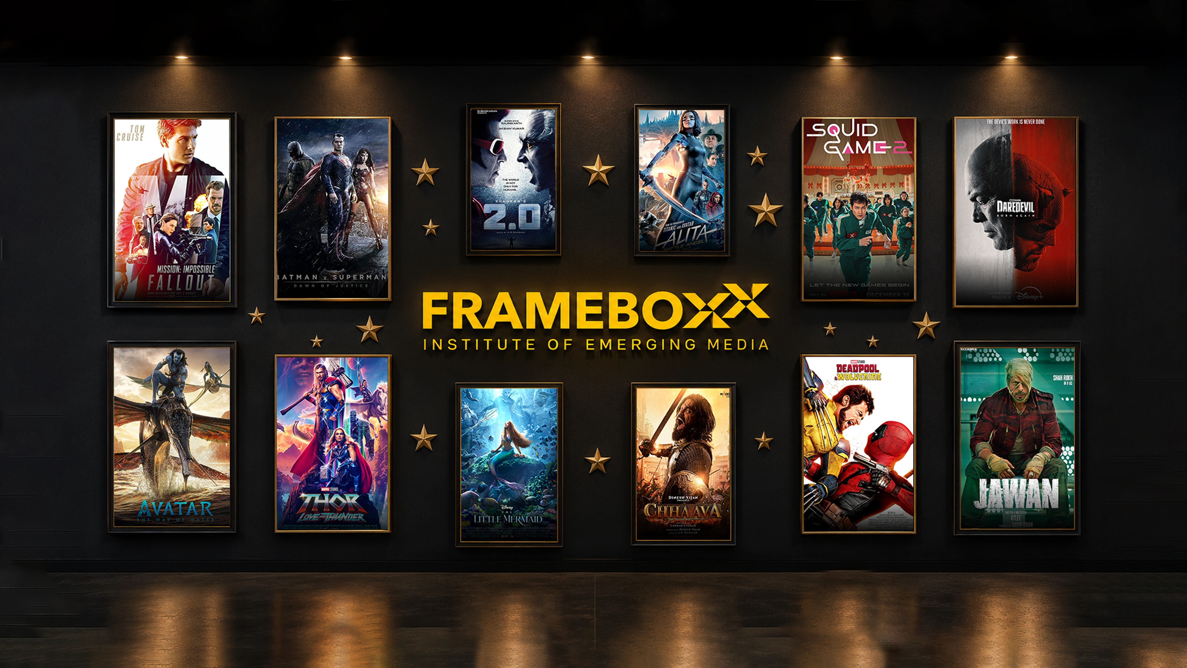 Outstanding student work and achievements at Frameboxx