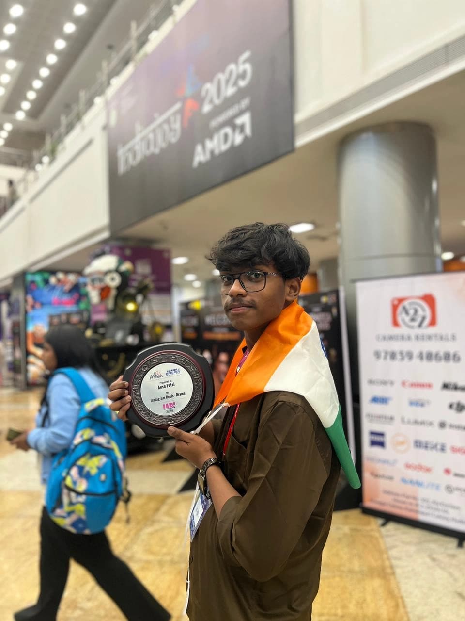 Ansh Patel — Asifa India Instagram Reel Challenge 2025 first prize