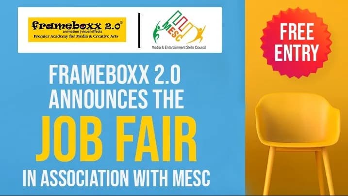 Frameboxx and MESC Hosting Free Job Fair for Graphic Design, Web Design & Video Editing Roles