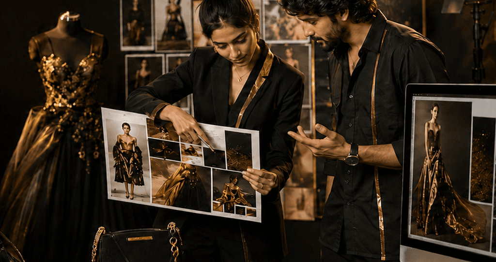 Visual communication mood board session for Expert Program EPVC