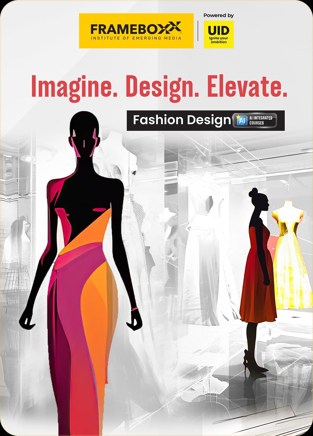 Fashion Design brochure cover