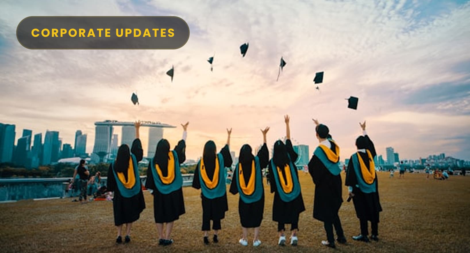 CORPORATE UPDATES — Graduates celebrating Frameboxx leadership and academic milestones