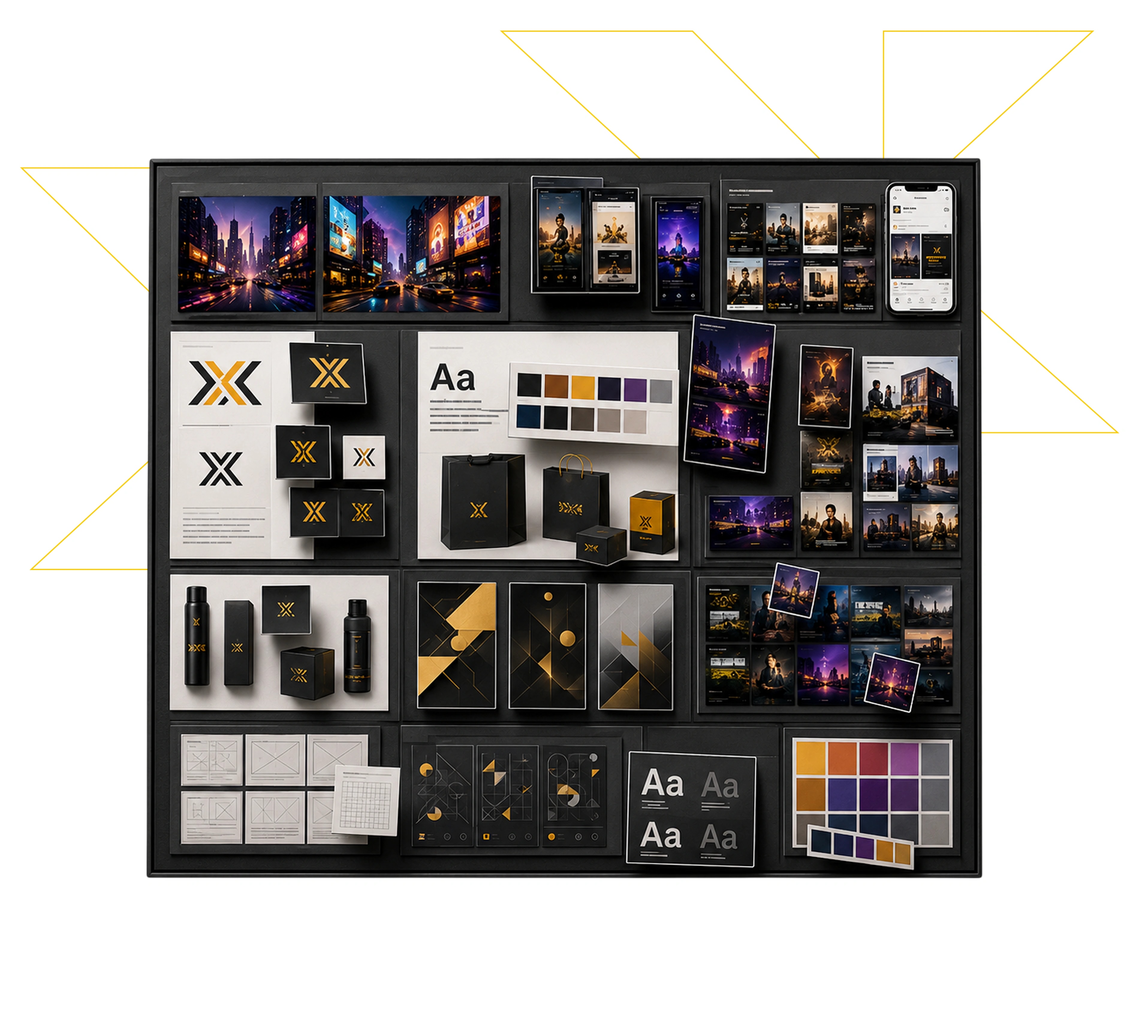 Course overview visual for Expert Program in Graphic, Broadcast and Social Media Design