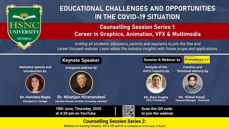 Counseling Session Series 1: Career in Graphics, Animation, VFX & Multimedia