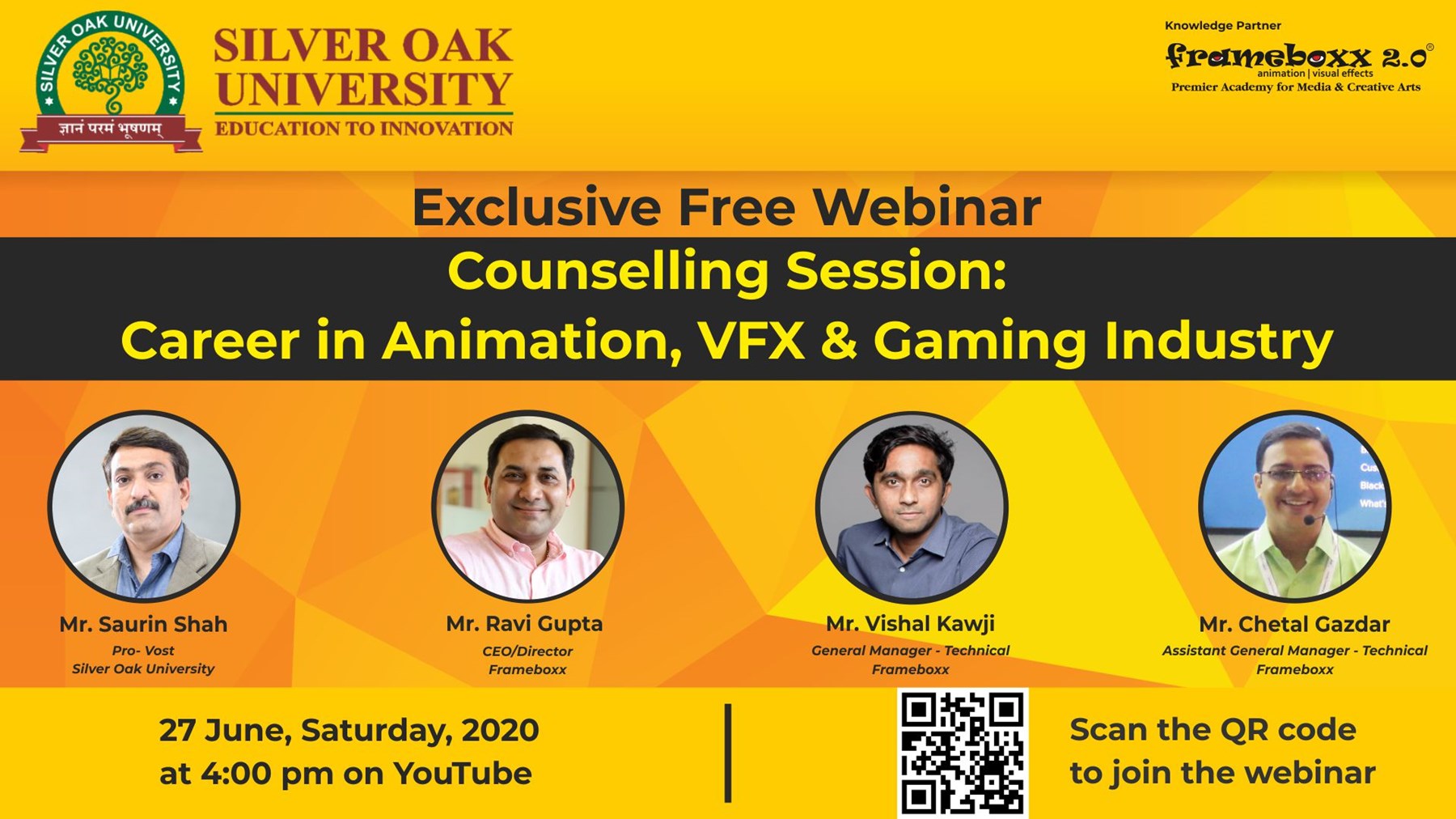 Counseling Session – Career in Animation, VFX & Gaming Industry ::  Frameboxx 
