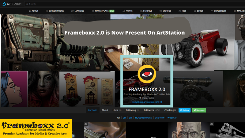 Frameboxx 2.0 is now present on Art Station