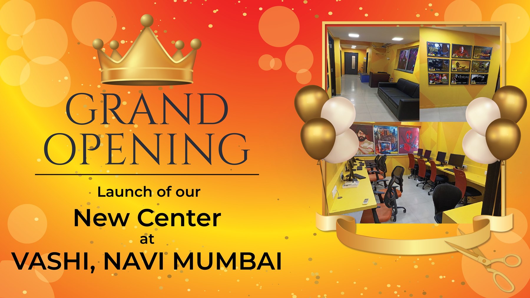Announcing the launch of our new centre at Vashi, Navi Mumbai :: Frameboxx  