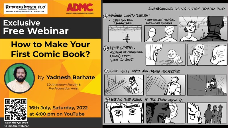 Webinar: How to Make Your First Comic Book?