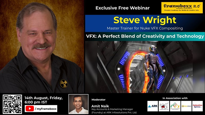 VFX - A perfect blend of Creativity and Technology with Steve Wright