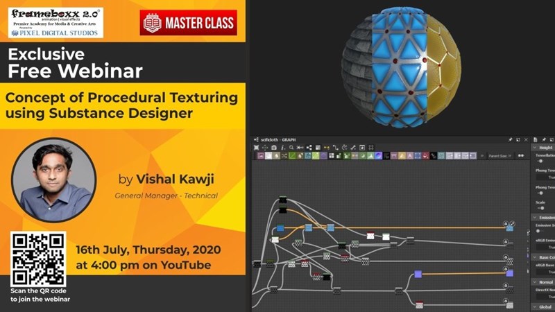 Master Class: Concept of Procedural Texturing using Substance Designer
