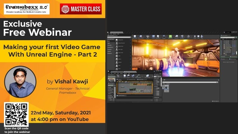 Master Class – Making your first Video Game with Unreal Engine – Part 2